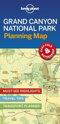 Grand Canyon National Park Planning Map 1ed -anglais-