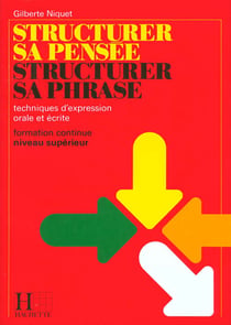 Structurer sa pensee, structurer sa phrase, francais bts, livre de l'eleve, ed. 1987