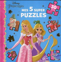 Princesses , mes 5 supers puzzles