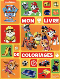 Pat' Patrouille-Mon livre de coloriages NED