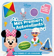 Mes premiers autocollants - disney baby - les couleurs et les formes