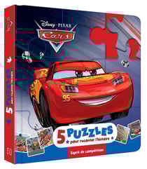 Cars : 5 puzzles pour raconter l'histoire - esprit de compétition