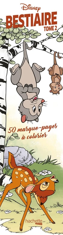 Marque-pages Disney Bestiaire Tome 2