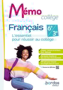 Mémo Collège : Français - 6e/3e - Cahier de l'élève (édition 2023)
