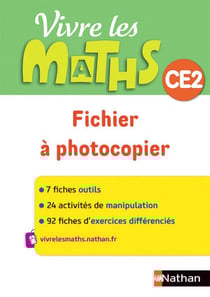 Vivre les maths : CE2 - fichier à photocopier