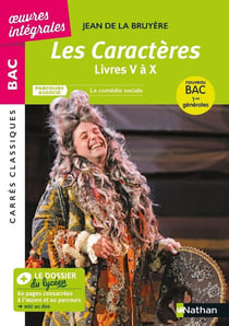 Oeuvres intégrales - Bac : les caractères : livres V à X - 1res générales (édition 2021)