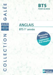 Anglais - BTS tertiaire 1e année - livre de l'élève (édition 2007)