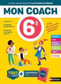 Mon coach : toutes les matières - 6e (édition 2020)