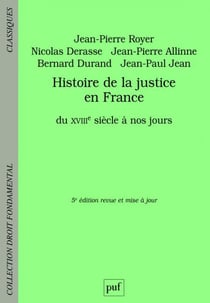 Histoire de la justice en France
