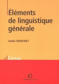 Elements de linguistique generale