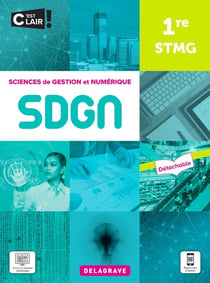 Sciences de gestion et numérique : 1re STMG - pochette élève (édition 2021)