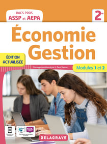 Économie-gestion : 2de bac pro ASSP - pochette de l'élève