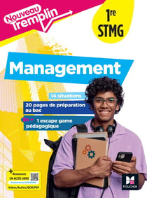 Nouveau Tremplin : Management - 1re STMG - Livre élève
