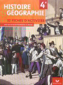 Histoire, géographie - 4ème - fiches d'activités (édition 2006)