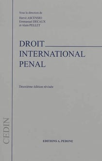 Droit international pénal