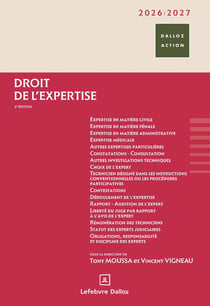 Droit de l'expertise (édition 2026/2027)