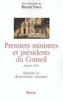 Premiers ministres et présidents du Conseil