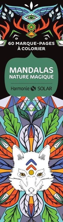 Marque page Mandalas Nature magique