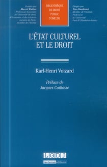 L'état culturel et le droit