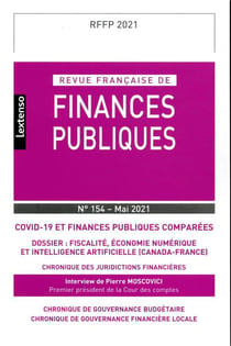 Revue française de finances publiques n.154