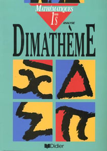 Dimatheme 1re s (ed. 1995) analyse livre de l'eleve
