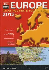 Europe - atlas routier et touristique (édition 2013)