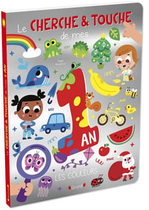 Le cherche & touche de mes 1 an : Les couleurs