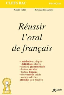 Réussir l'oral de francais