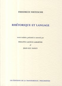 Rhétorique et langage