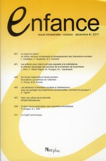 Enfance t.4/2011