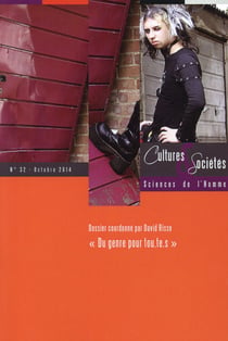 REVUE CULTURES ET SOCIETES - SCIENCES DE L'HOMME n.32 : du genre pour tou. te. s