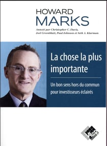 La chose la plus importante