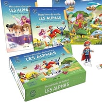 Ma méthode de lecture Les Alphas : Le coffret déclic lecture