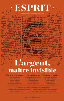 Esprit n.456 : l'argent