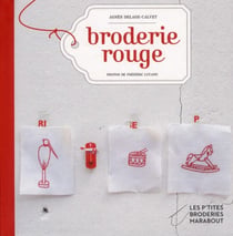 Broderie rouge