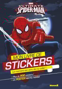 Ultimate spider-man - mon livre de stickers + poster