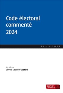 Code électoral commenté (édition 2024)