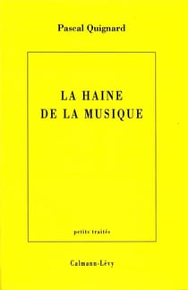 La haine de la musique