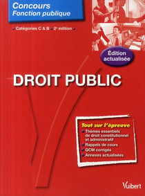 Droit public - catégorie c et b (2e édition)