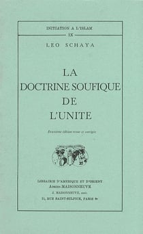 La doctrine soufique de l'unité