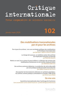 Revue critique internationale n.102