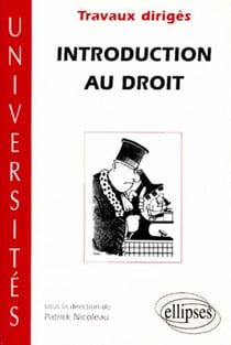 Introduction au Droit - Travaux dirigés