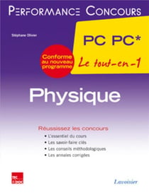 PERFORMANCE CONCOURS : physique - 2e année PC PC