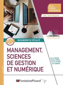 Management, sciences de gestion et numérique - terminale STMG