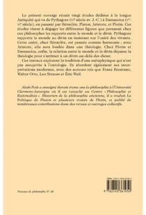Le monde et le divin : Études de philosophie antique et moderne