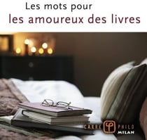 Les mots pour les amoureux des livres