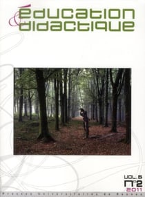 Éducation & didactique : éducation et didactique 5/2