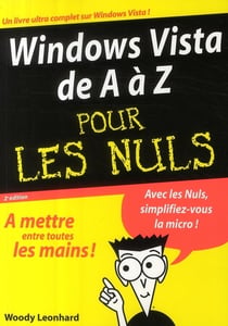 Windows vista de a a z 2e megapoche pour les nuls