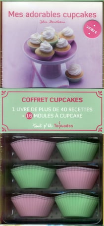 Coffret mes p'tits toquades - mes adorables cupcakes