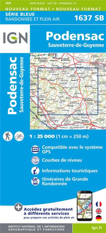 1637Sb Podensac/Sauveterre-De-Guyenne